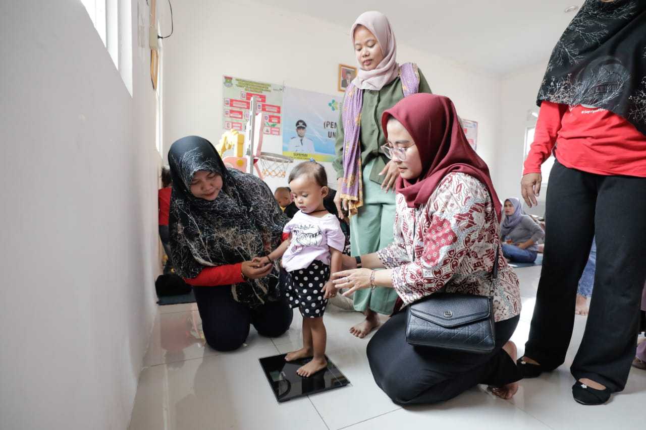 Sasar Anak Berisiko Stunting, Gardu Ganjar Buka Pemeriksaan di Kabupaten Tangerang 3