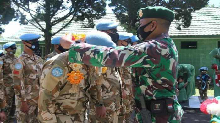 Satu Peleton Prajurit Terbaik Yonif Raider 303 Kostrad Akhirnya Kembali ke Tanah Air