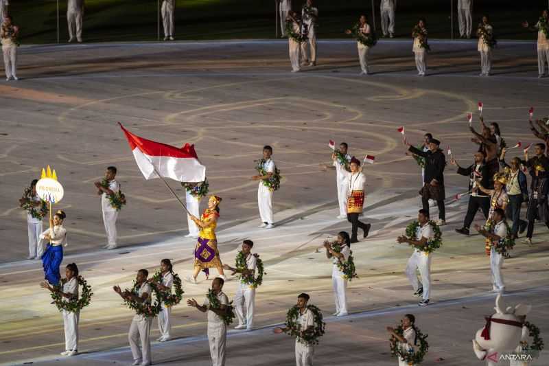 SEA Games 2023 Dibuka, Indonesia Jaga Asa di Awal Laga