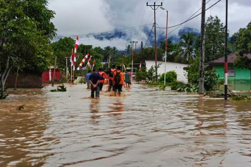 Sebanyak 1.248 Warga Terdampak Banjir di Kabupaten Bolaang Mongondow