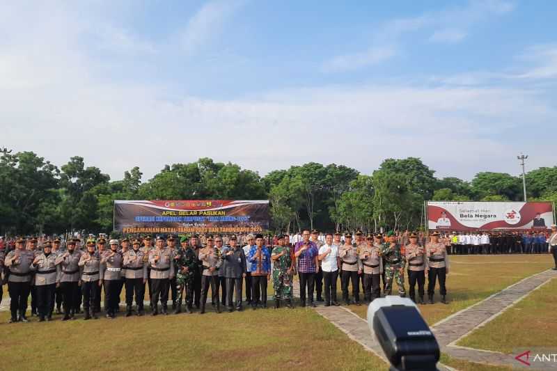 Sebanyak 1.446 Personel Siap Amankan Natal di Tangerang