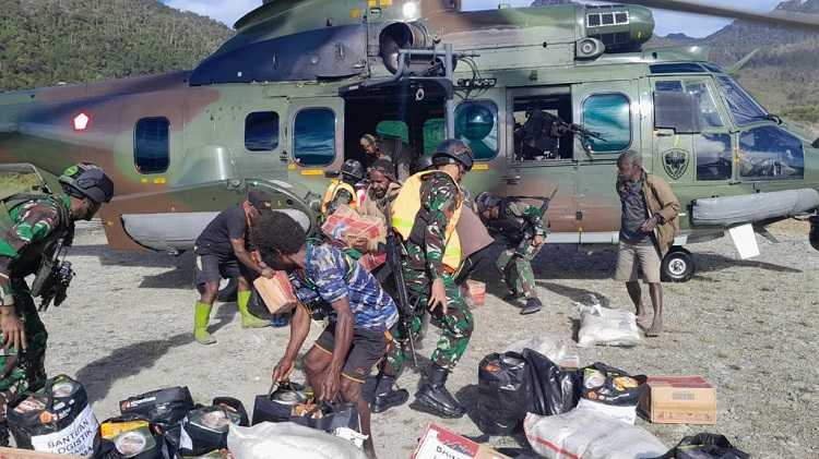 Sebanyak 10.305 Kg Bansos untuk Atasi Gagal Panen di Kabupaten Puncak Papua Sudah Terdistribusi