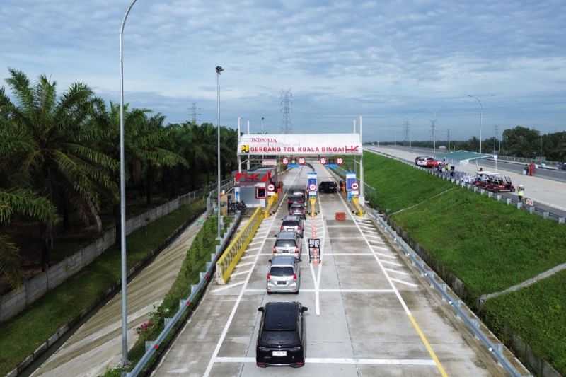 Sebanyak 62.000 Kendaraan Lintasi Tol Fungsional Kuala Bingai