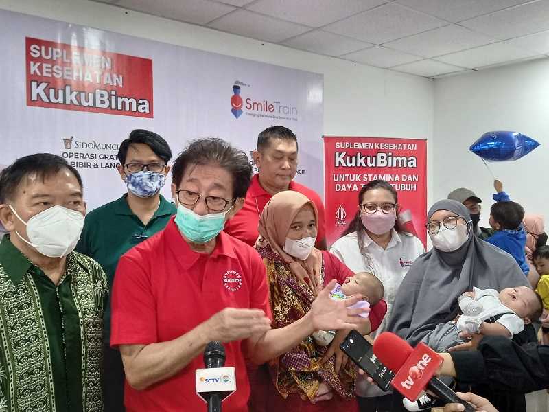 Secara Gratis, Kuku Bima Gelar Operasi Sumbing Bibir di Bekasi