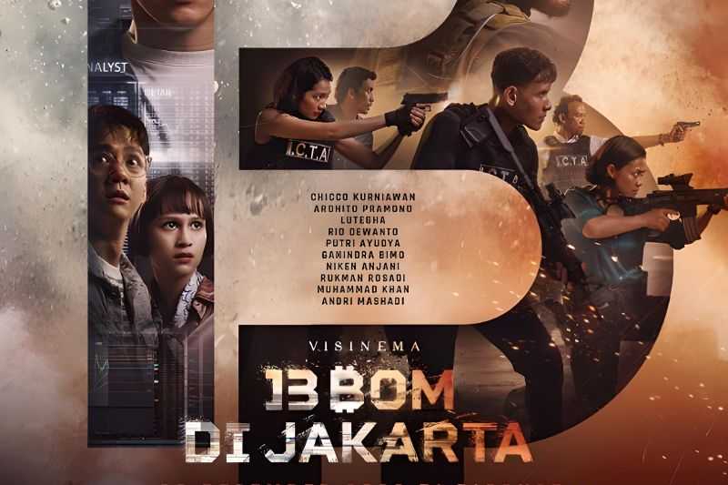Segera Tayang, Intip Trailer Film 13 Bom Di Jakarta yang Dirilis Hari Ini
