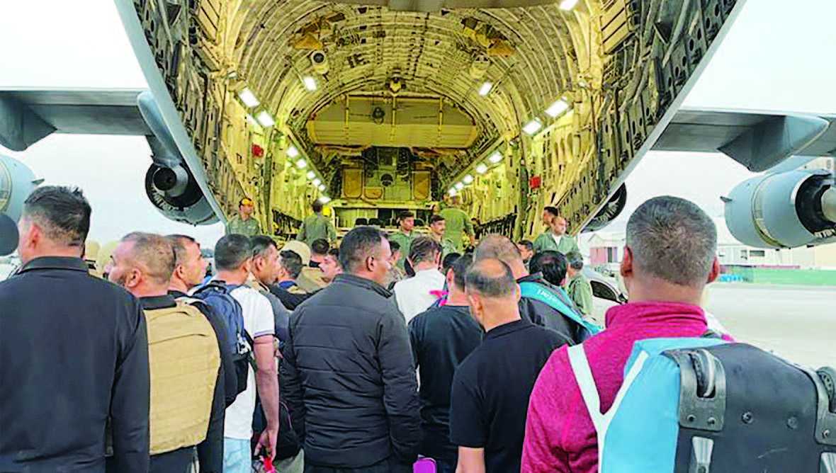 Sejumlah Pesawat Militer Lanjutkan Evakuasi Warga di Bandara Kabul