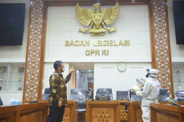 Sejumlah Ruang DPR Mulai Terapkan Lockdown, Total 142 Orang Telah Positif Covid-19