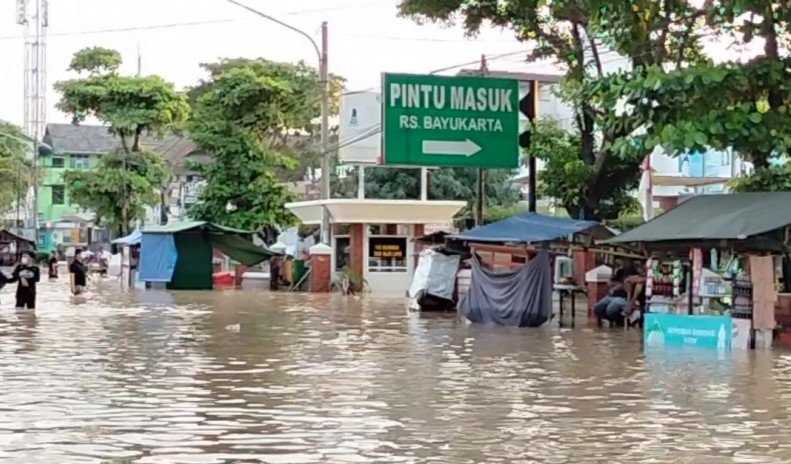 Sejumlah Rumah Sakit di Karawang Terendam Banjir