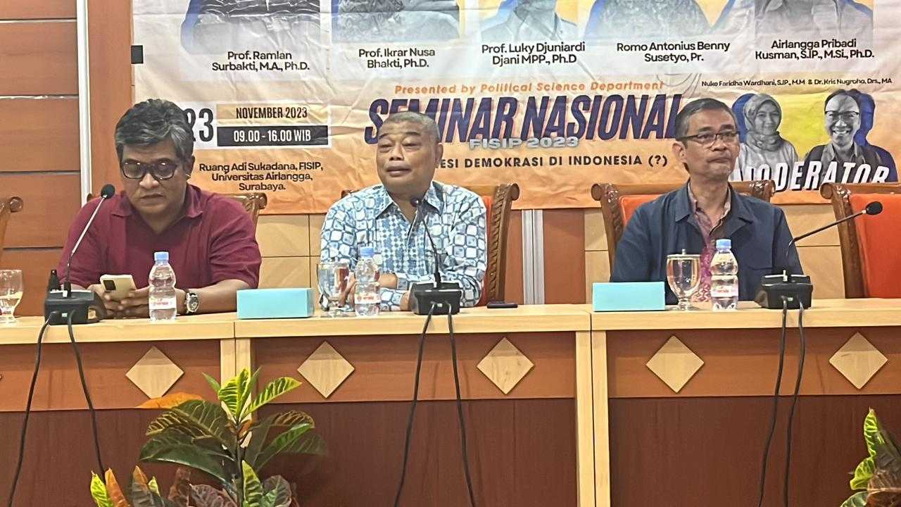 Sejumlah Tokoh Prihatin dengan Kualitas Demokrasi Indonesia