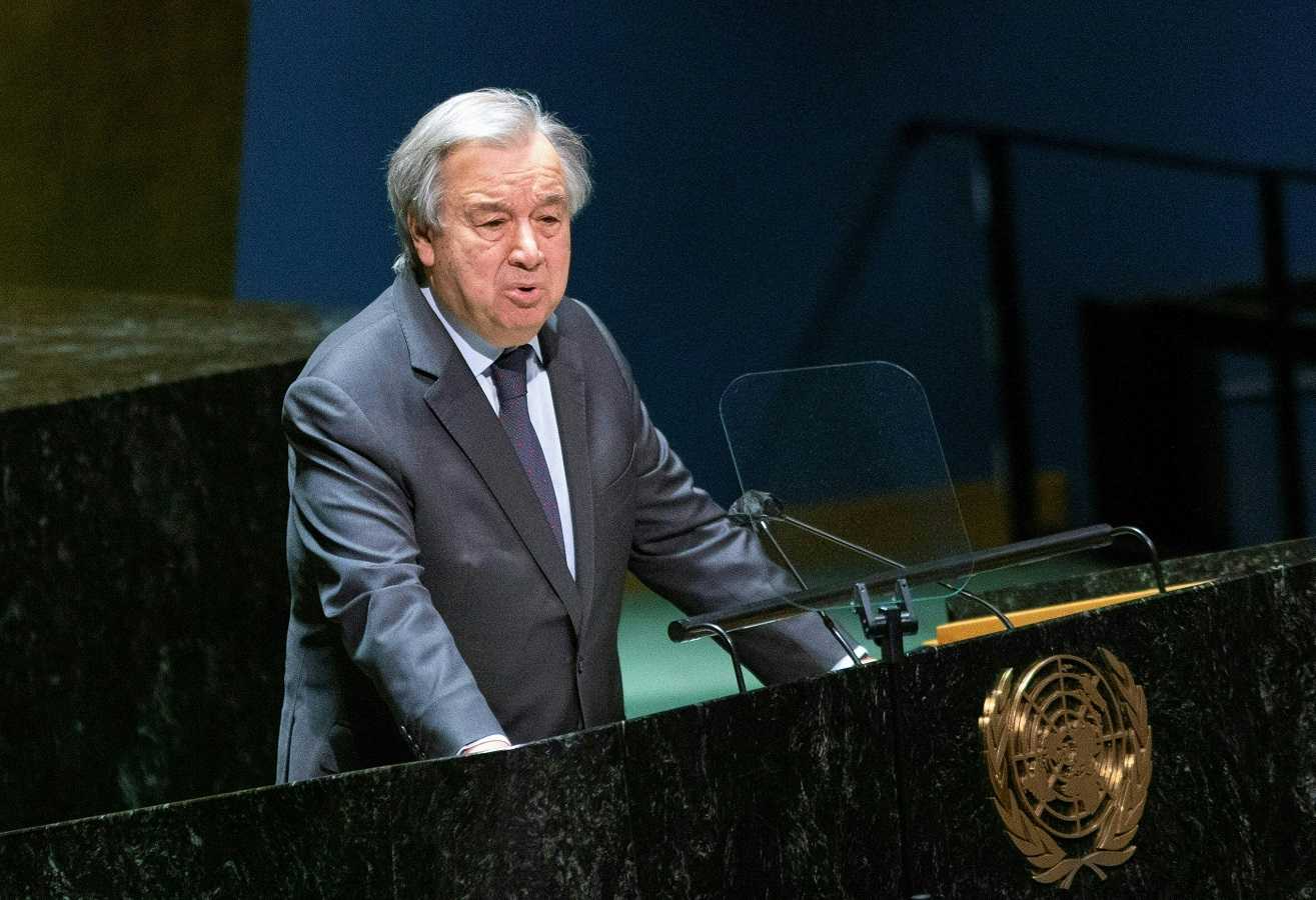 Sekjen PBB Peringatkan Kehancuran Sistem Pangan akibat Perang