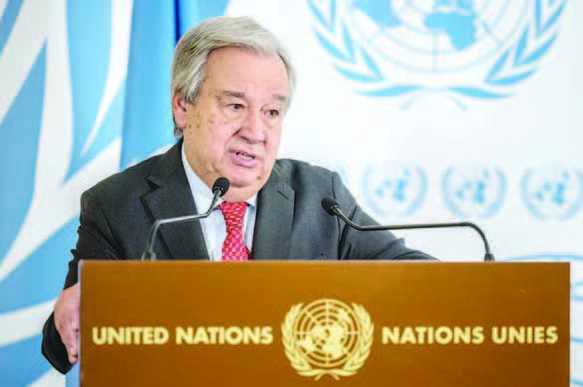 Sekjen PBB Sesalkan Kebuntuan dalam Perlucutan Senjata Global