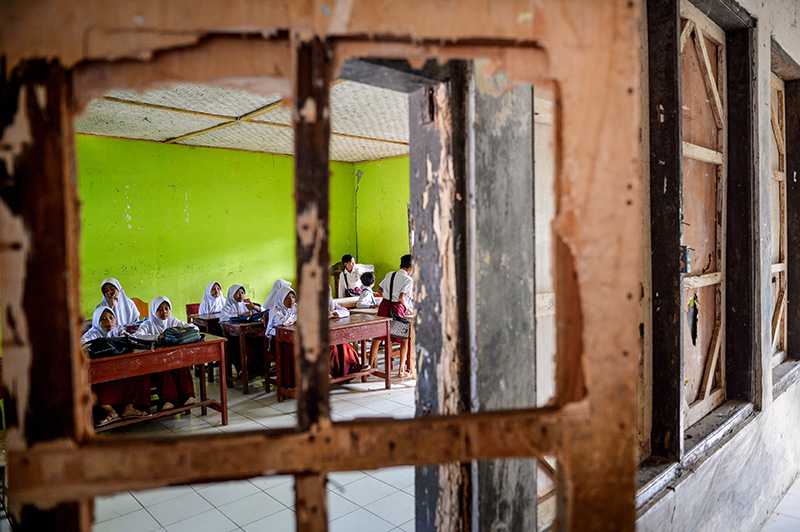Sekolah Tak Layak di Pedalaman Kabupaten Cianjur