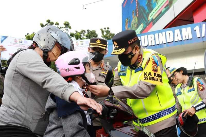 Selama Operasi Lancang Kuning Polda Riau tindak 957 Pengendara