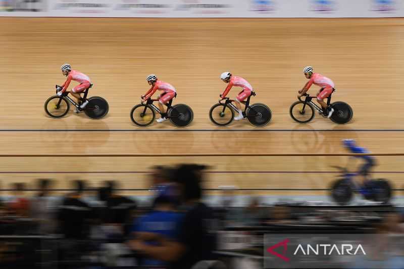 Selandia Baru dominasi UCI Track Nations Cup 2023 hari pertama