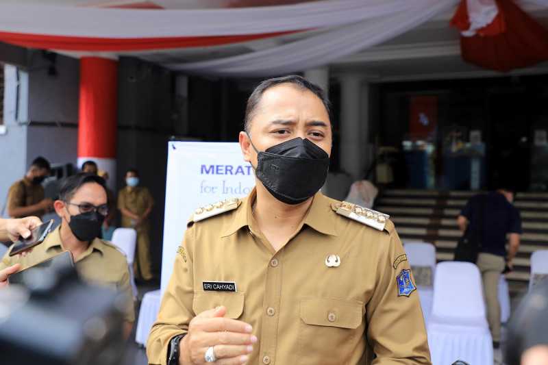 Semoga Covid-19 Cepat Berlalu, Wali Kota Sebut Mayoritas Kelurahan di Surabaya Berstatus Level 1