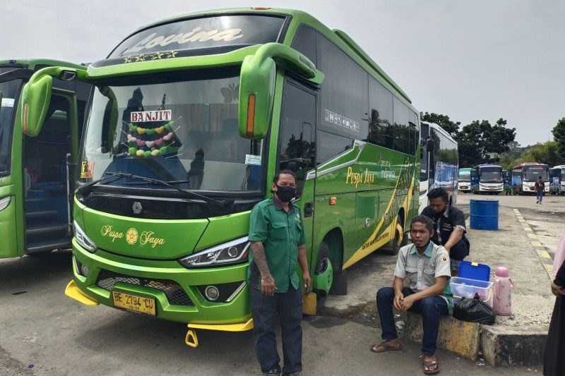 Semoga Kendaraan Terawat sehingga Aman Digunakan, 7.500 Bus AKDP di Medan Antarkan Perantau ke Kampung Halaman