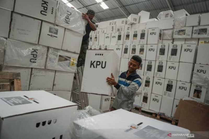 Semoga Lancar Tanpa Gangguan, KPU DIY Distribusikan Logistik Pemilu pada Februari 2024