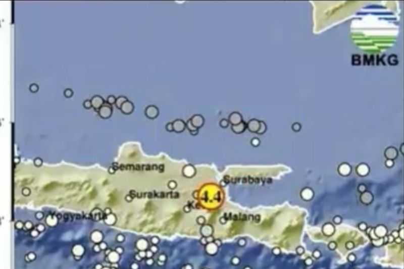 Semoga Tidak Ada Korban, Gempa Bumi Magnitudo 4.4 Guncang Wilayah Mojokerto