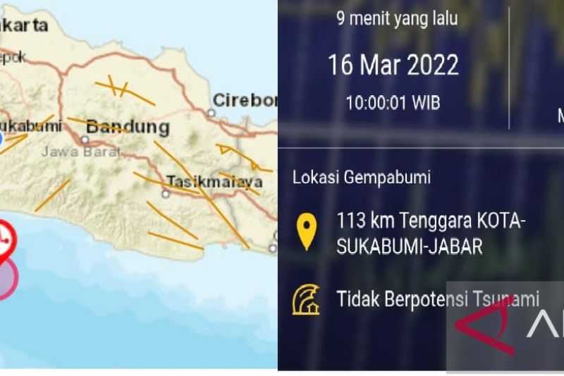 Semoga Tidak Ada Korban, Gempa M5,5 Kejutkan Warga Sukabumi