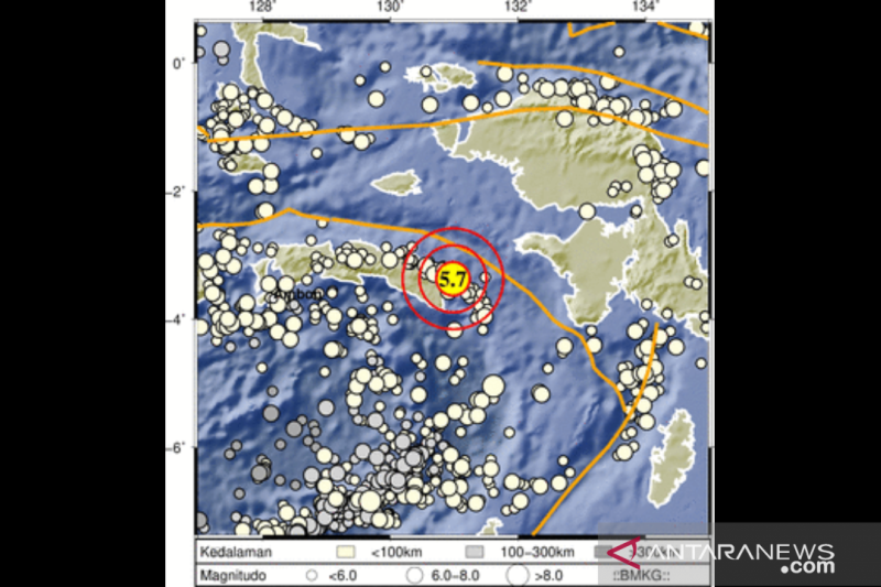 Semoga Tidak Ada Korban Jiwa, Gempa Bumi Magnitudo 5,1 Guncang Maluku