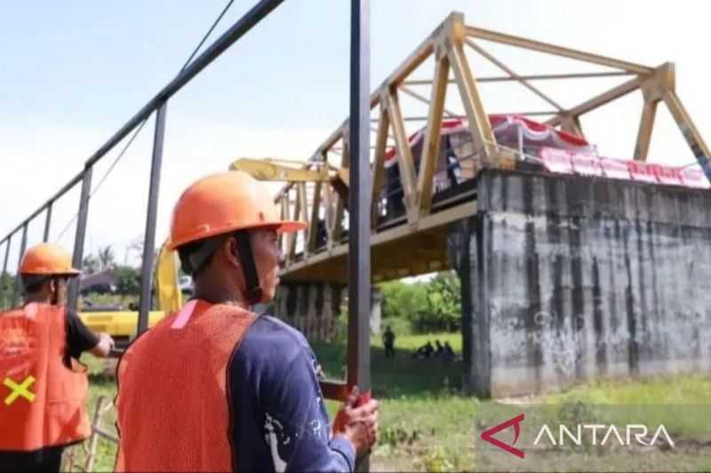 Sempat Terhenti, Pemkab Bekasi Lanjutkan Konstruksi Jembatan Citarum Muaragembong
