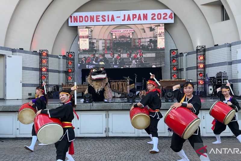 Seniman Indonesia-Jepang Berbaur dalam Festival Indonesia 2024