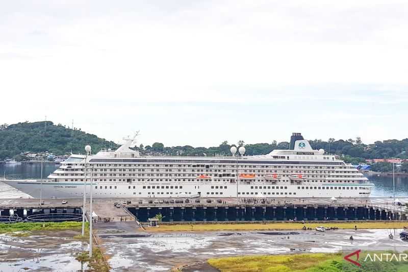 Sepanjang 2023, Crystal Symphony Jadi Kapal Pesiar Kelima Singgah di Sabang