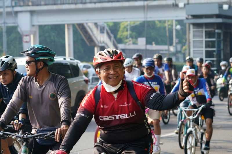 Sepeda Bersama Peringati Hari Lingkungan Hidup Sedunia, KLHK Gandeng Komunitas Bike to Work dan Komunitas Sepeda Lain