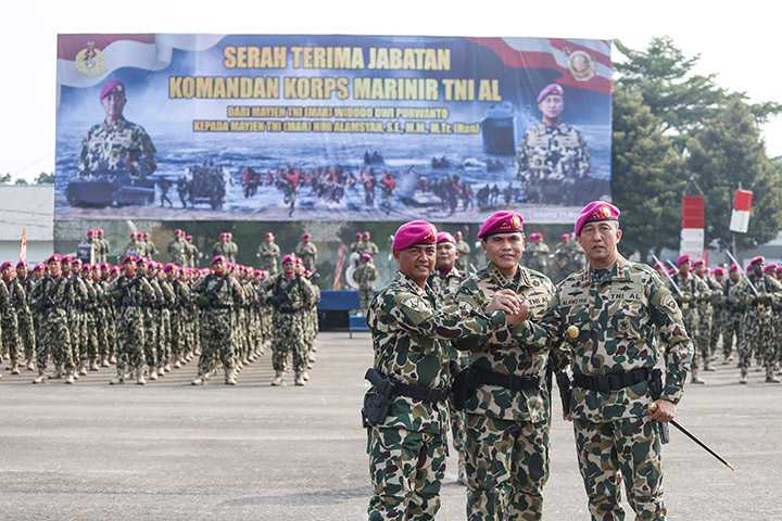 Serah Terima Jabatan Dankormar TNI AL