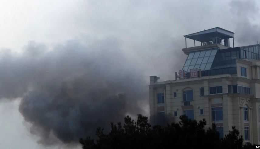 Serangan Bom dan Tembak Menembak Terjadi di Hotel Kabul, 3 Pelaku Tewas