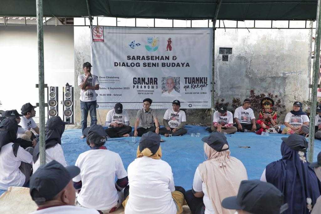 Serap Aspirasi Seniman-Budayawan, Pandawa Ganjar Gelar Sarasehan dan Dialog Seni Budaya di Cirebon 2