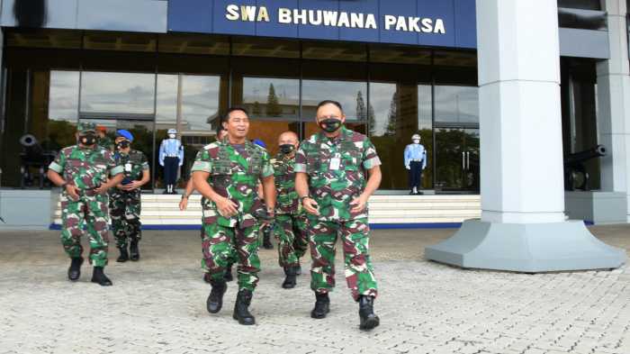 Setelah ke Markas TNI AL, Andika Langsung Meluncur ke Markas Angkatan Udara