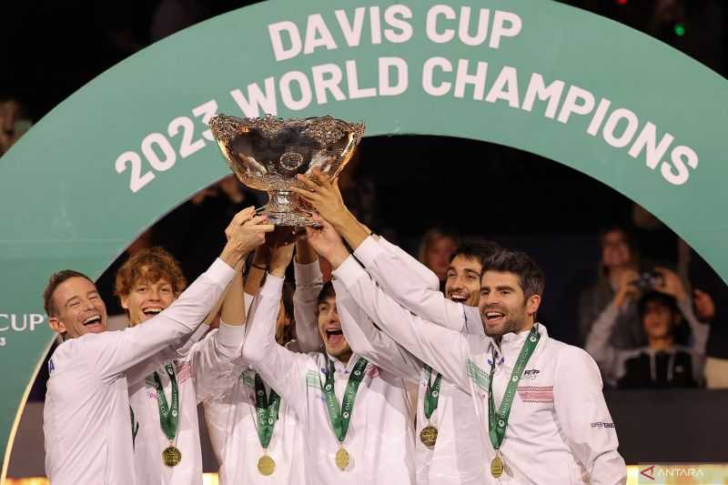 Setelah Menanti 47 Tahun, Italia Juara Piala Davis