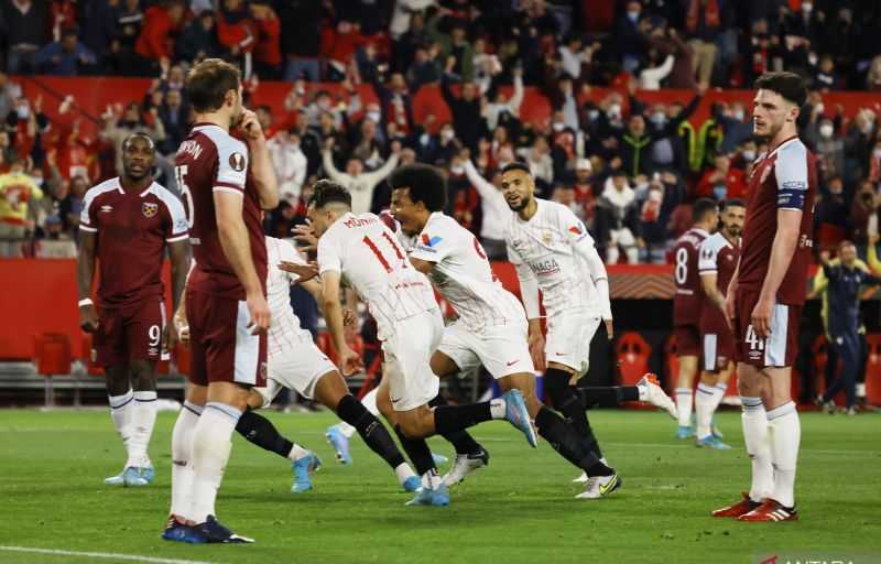 Sevilla Tundukkan West Ham dengan Skor Tipis 1-0 di Leg Pertama 16 Besar Liga Europa