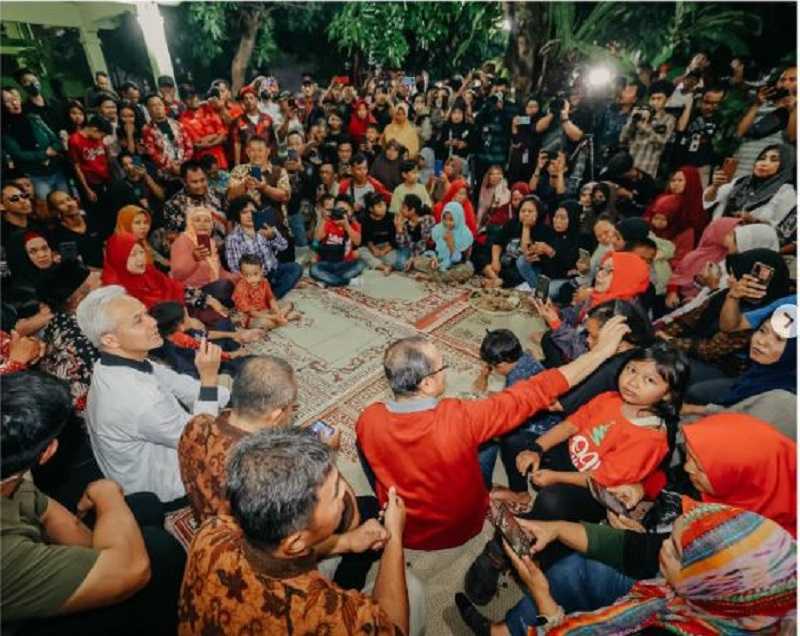 Siap Rebut Suara, Ganjar Sebut 'Banteng' Sangat Kuat di Surakarta