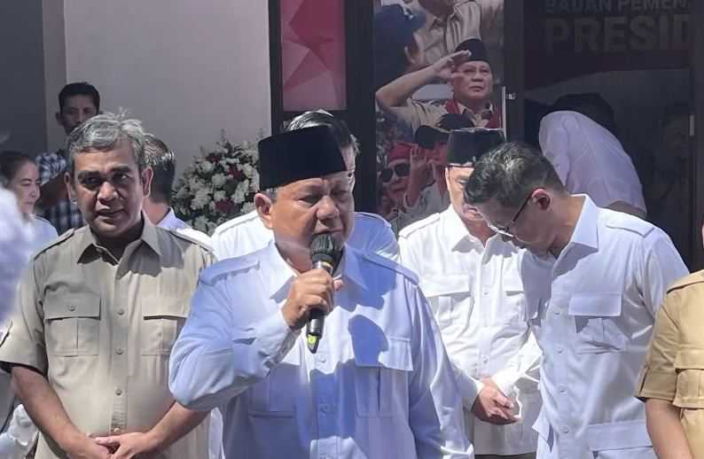 Singgung Kader yang Ingin Hengkang dari Gerindra, Prabowo Bilang Begini