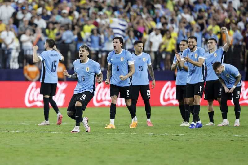 Singkirkan Brasil, Uruguay Tantang Kolombia di Semifinal Copa America