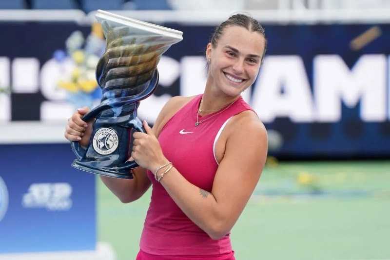 Singkirkan Pegula, Sabalenka Rebut Gelar WTA Cincinnati Open