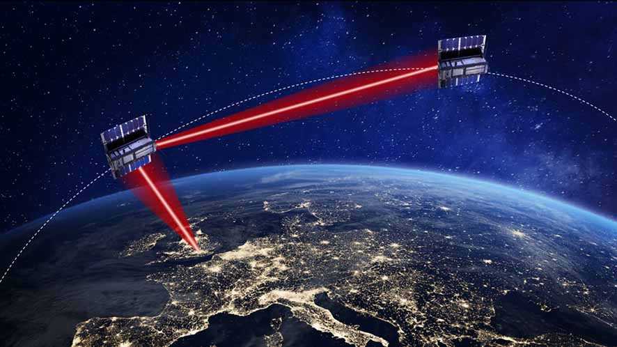 Sistem Komunikasi Satelit Berbasis Laser