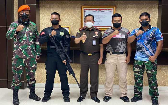 Sniper Pasukan Elit TNI Angkatan Udara Dikirimkan ke Sumatera Utara