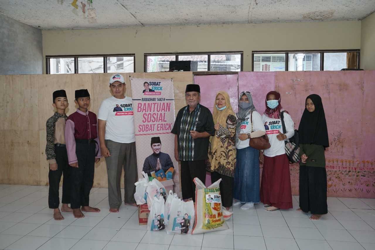 Sobat Erick Sambangi Pesantren di Cirebon