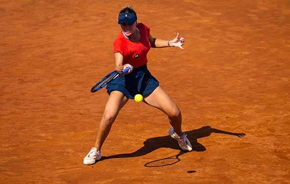Sofia Kenin ke Putaran Dua Italia Open