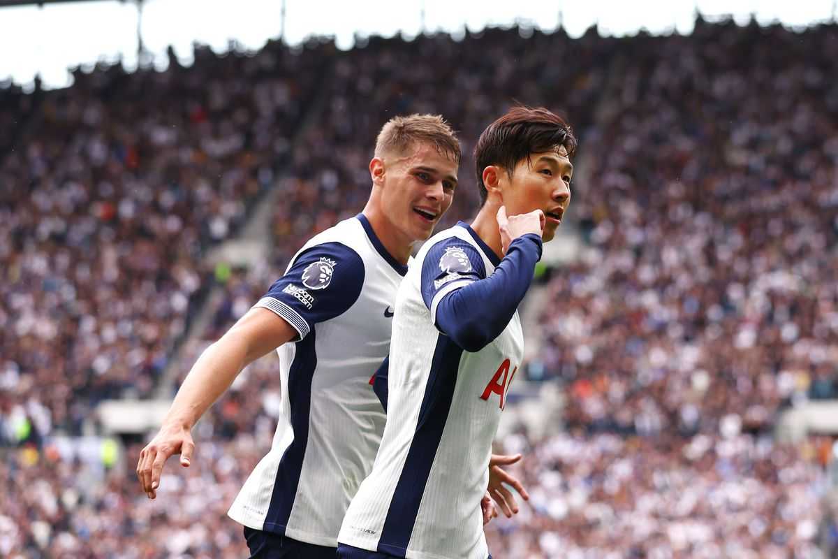 Son Heung-Min Cetak Dua Gol, Tottenham Hancurkan Everton 4-0