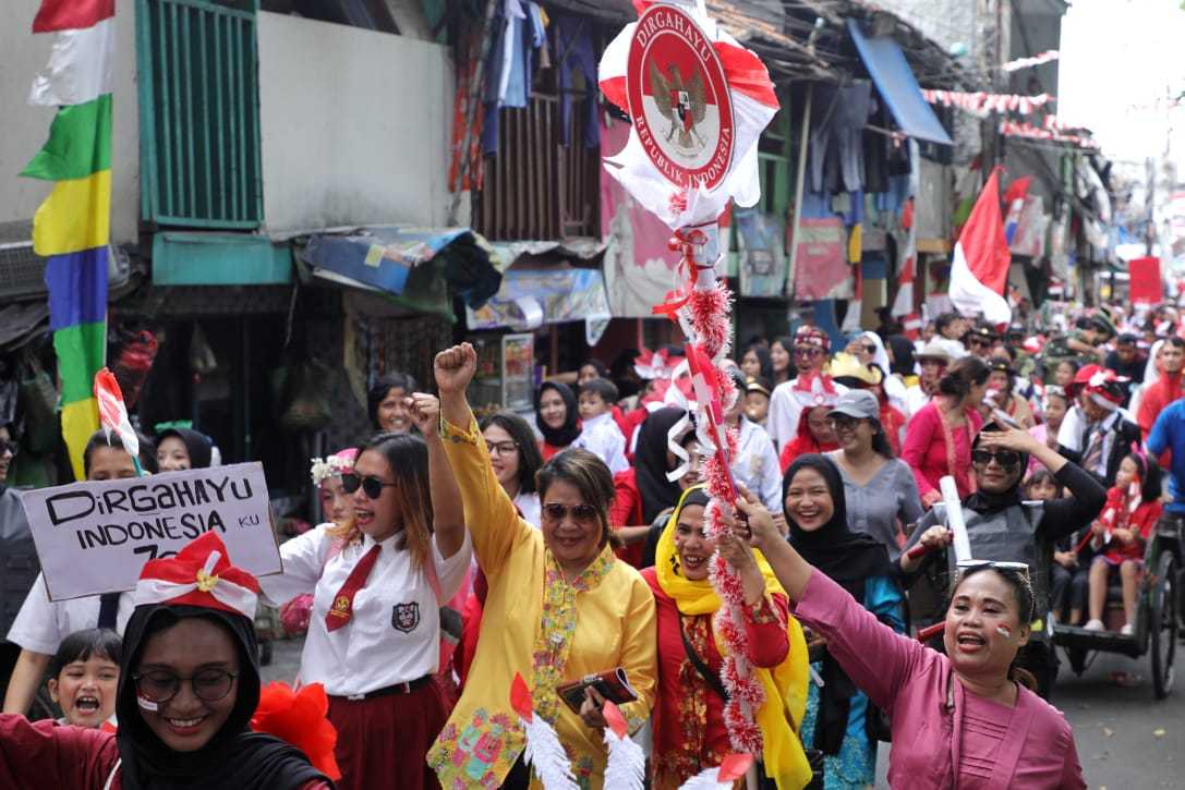 Sopir Truk Ganjar Meriahkan HUT RI Lewat Karnaval Bareng Warga di Jakarta Pusat 3