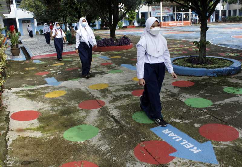 Sosialisasi Covid-19, Awali PTM di Bogor