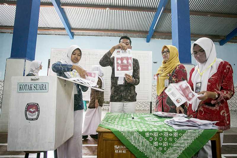 Sosialisasi Pemilu di Karanganyar, Jawa Tengah