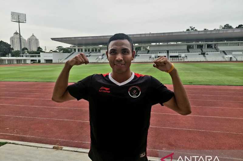 Sprinter Indonesia Lalu Muhammad Zohri Tetap berpuasa di tengah persiapan SEA Games 2023 Kamboja