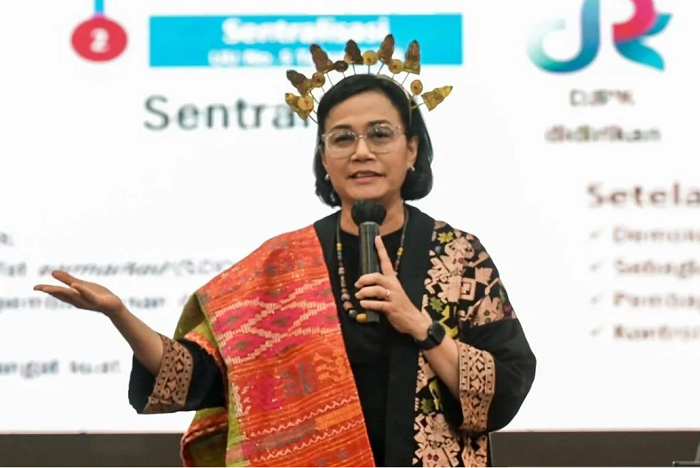 Sri Mulyani Sampaikan Fokus Pengarusutamaan Gender RI di WEF 2024
