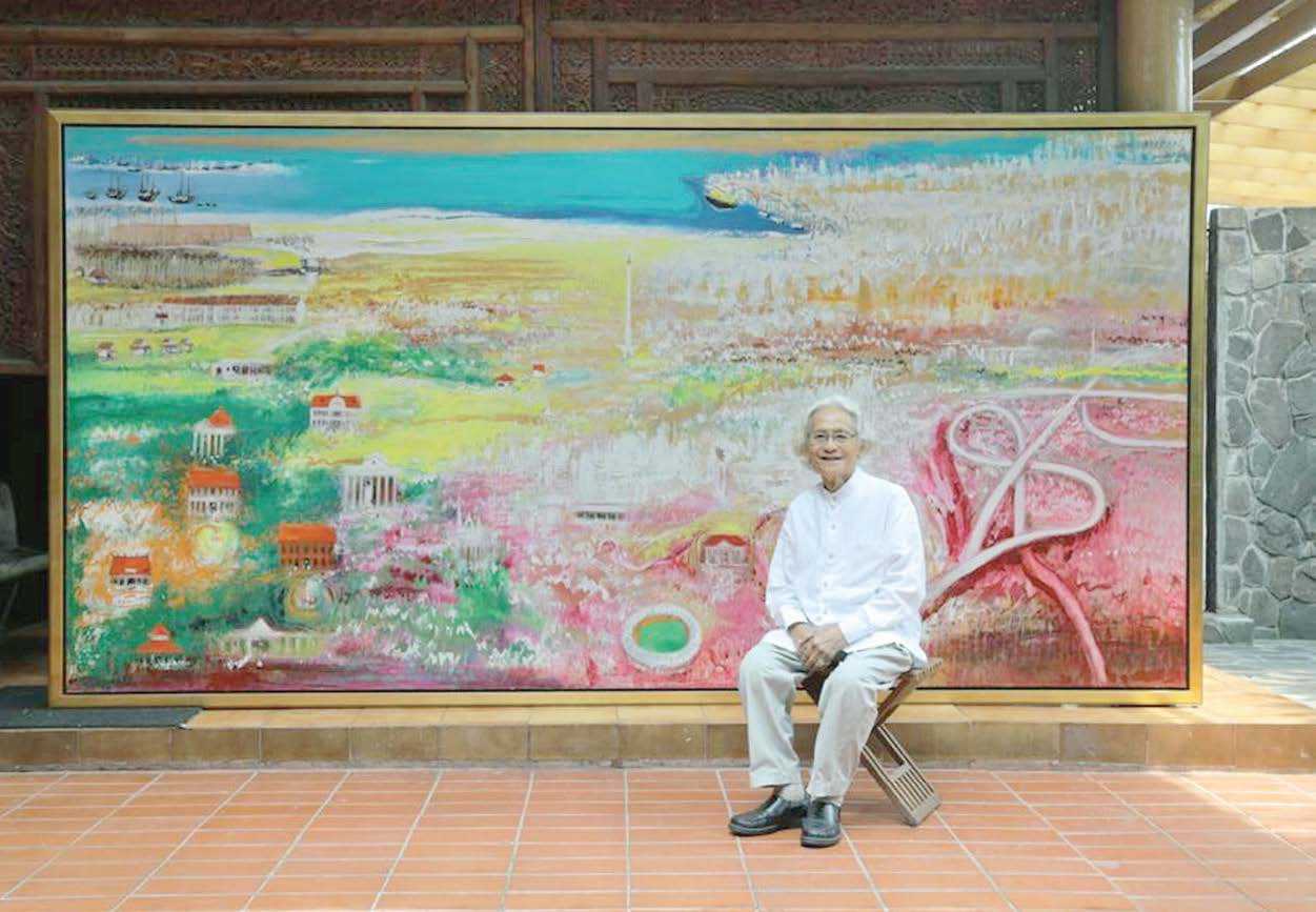Srihadi Soedarsono, Maestro Seni Lukis Indonesia yang Humanis