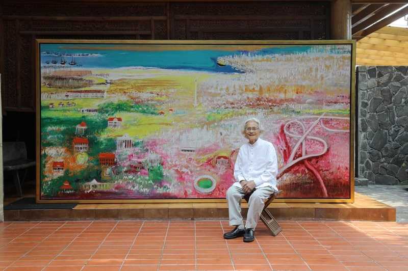 Srihadi Soedarsono, Maestro Seni Lukis yang Humanis